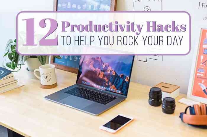 Personal Productivity Hacks