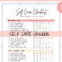 Self-Care Routine Ideas